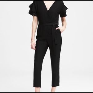 Banana Republic Dressy Ruffle Jumpsuit